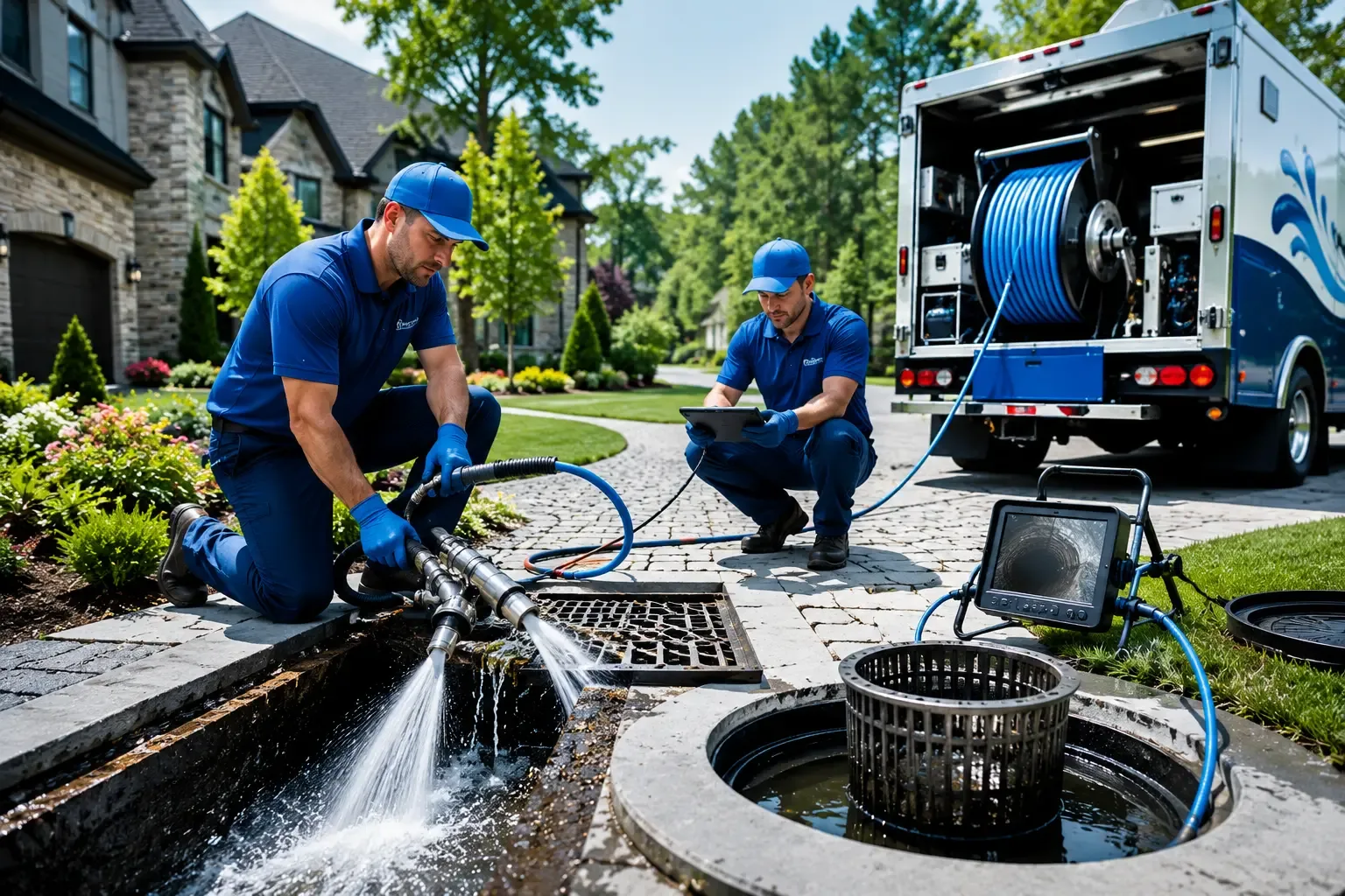 Local outdoor drain cleaning professionals in Roxana, IL