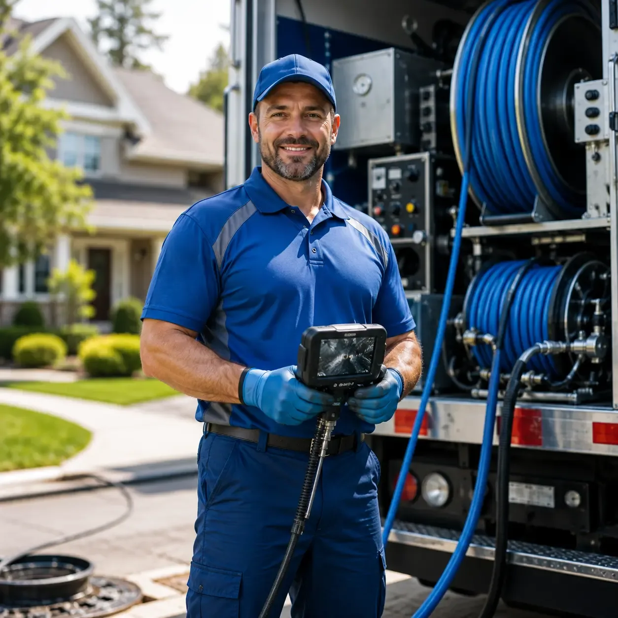 Local outdoor drain cleaning specialists in Roxana, IL